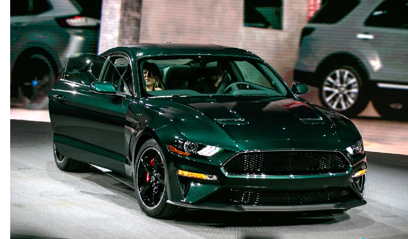 2019 Ford Mustang Bullitt Green model