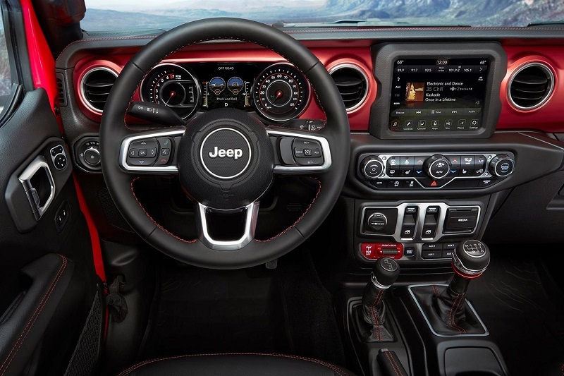 jeep wrangler interior
