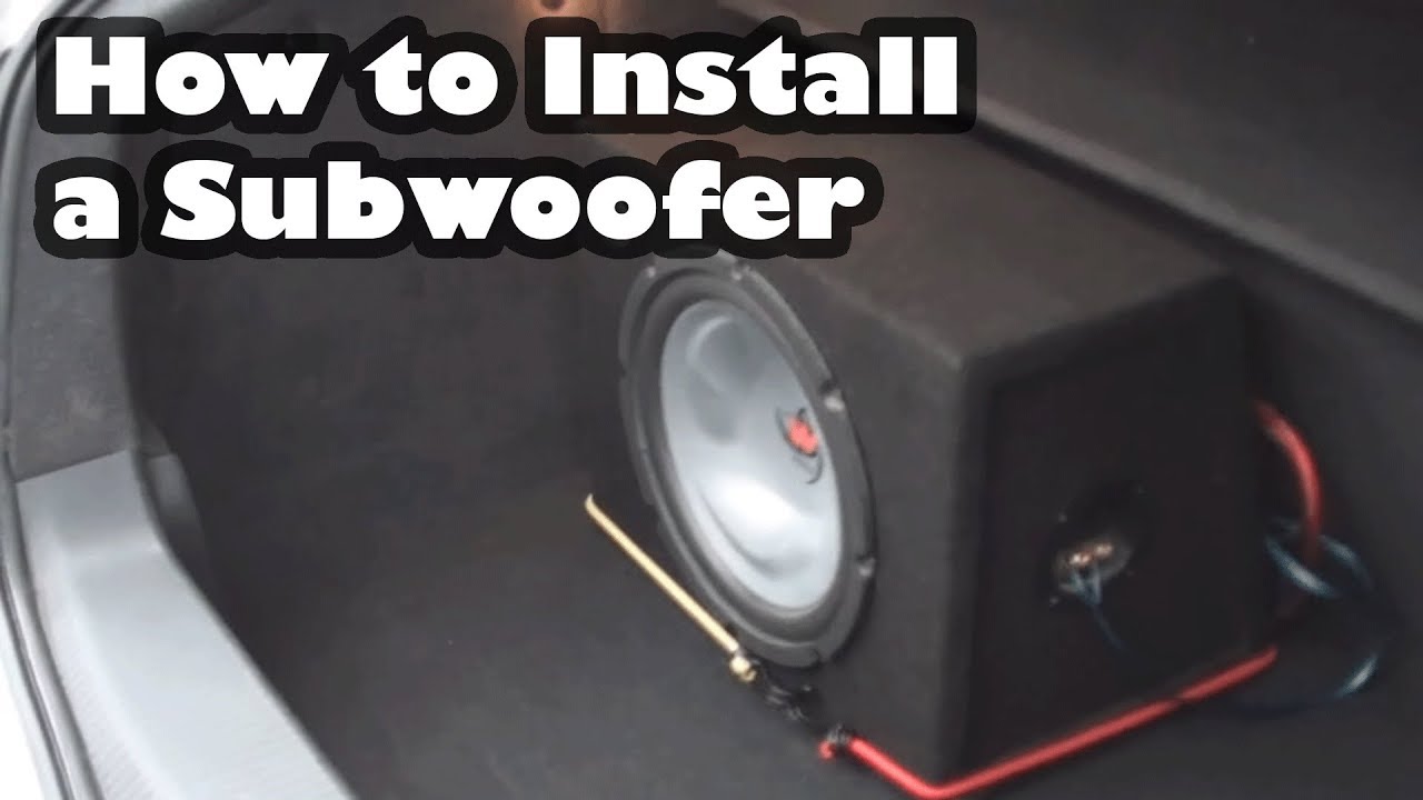 To in 2021 way best car subwoofers (!) install 5 Best